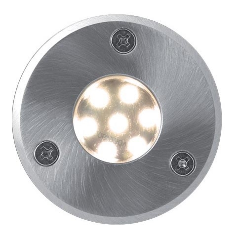 LED-upotettava valaisin ulkokäyttöön ROAD LED / 0,5W / 230V IP67 3000K