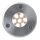 LED-upotettava valaisin ulkokäyttöön ROAD LED / 0,5W / 230V IP67 3000K