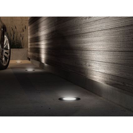 LED-upotettava valaisin ulkokäyttöön ROAD LED / 0,5W / 230V IP67 6000K
