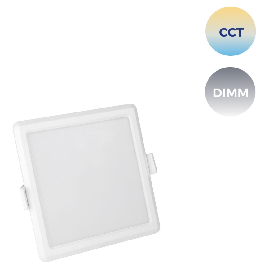 LED Upotettava valo ALGINE LED/6W/230V Wi-Fi Tuya neliö