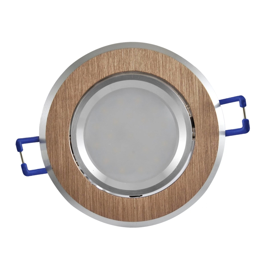 LED upotettava valo AURINKO OLAL 1xGU10/3,5W/230V 3000K halkaisija 8,4 cm kulta