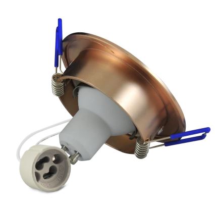 LED upotettava valo AURINKO OLAL 1xGU10/3,5W/230V 3000K halkaisija 8,4 cm kulta