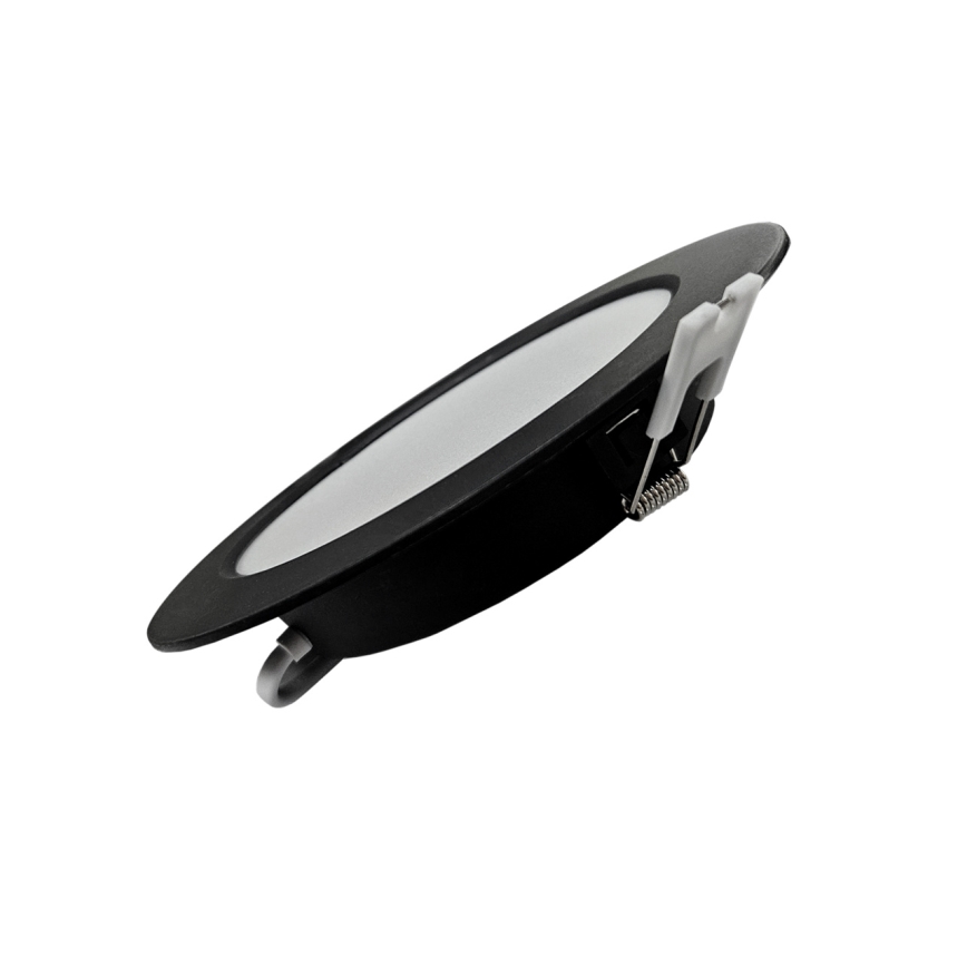LED upotettava valo CIRCLE LED/12W/230V 4000K halkaisija 17 cm musta