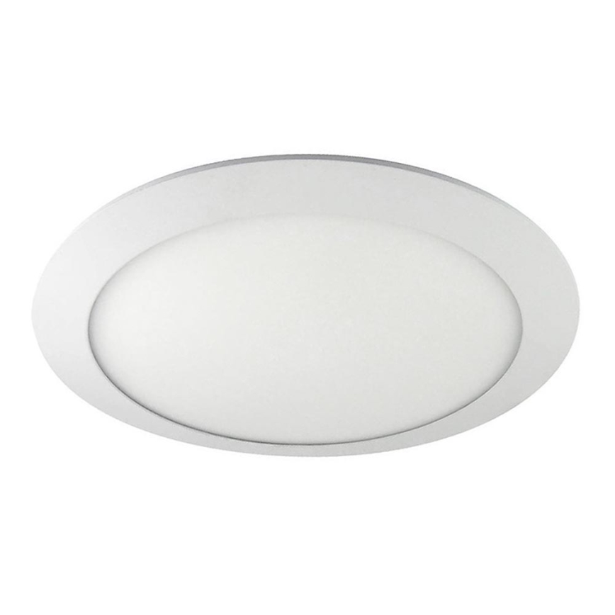 LED upotettava valo CIRCLE LED/12W/230V 6500K halkaisija 17,5 cm valkoinen