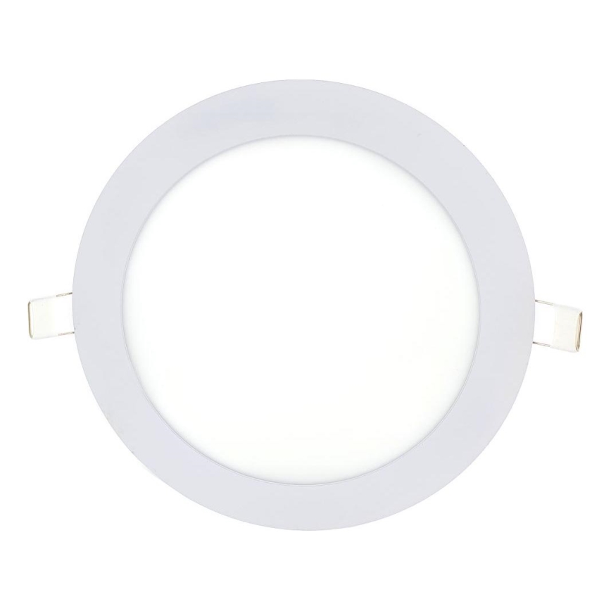 LED upotettava valo CIRCLE LED/15W/230V 6500K halkaisija 18,8 cm valkoinen