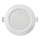 LED upotettava valo CIRCLE LED/6W/230V 4000K halkaisija 12 cm valkoinen