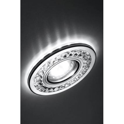 LED upotettava valo EYE 1xGU10/50W + LED/3W/230V