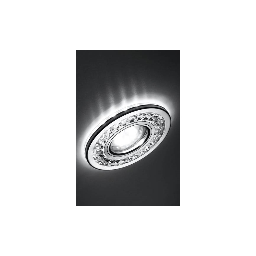 LED upotettava valo EYE 1xGU10/50W + LED/3W/230V