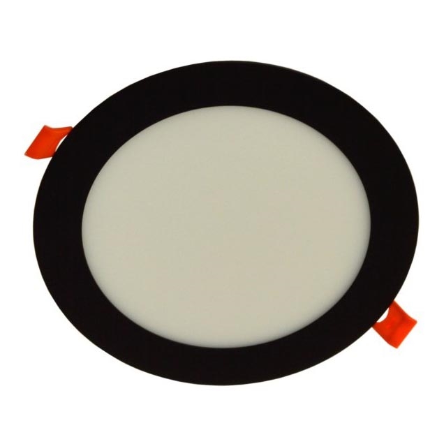LED upotettava valo GERD LED/12W/230V 4000K musta