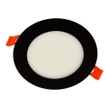 LED upotettava valo GERD LED/6W/230V 4000K musta