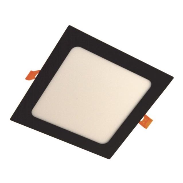 LED upotettava valo GERE LED/12W/230V 4000K musta