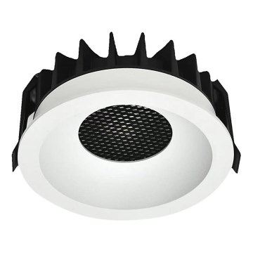 LED upotettava valo LED/12W/230V 3000/4000/6400K ø 8,6 cm valkoinen
