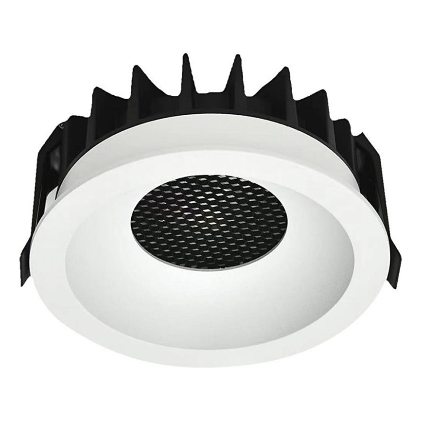 LED upotettava valo LED/12W/230V 3000/4000/6400K ø 8,6 cm valkoinen