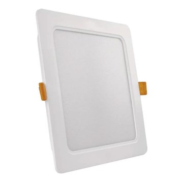 LED upotettava valo LED/18W/230V 17x17 cm valkoinen