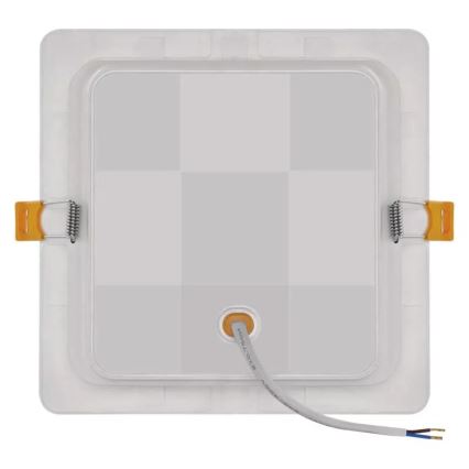 LED upotettava valo LED/18W/230V 17x17 cm valkoinen