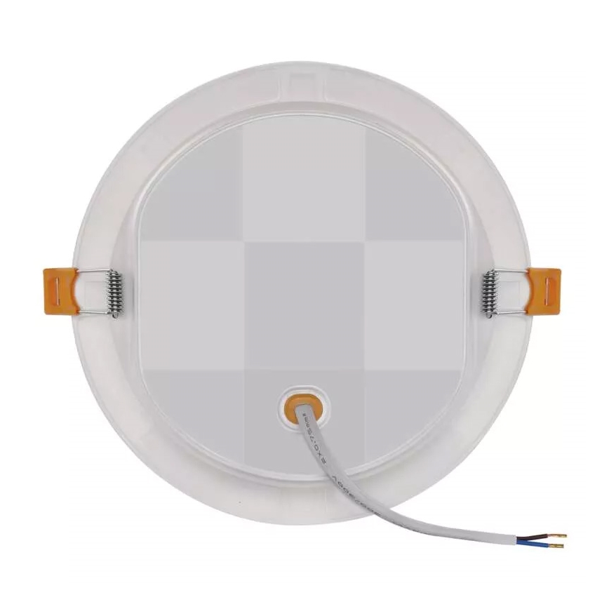 LED upotettava valo LED/18W/230V halkaisija 17 cm valkoinen