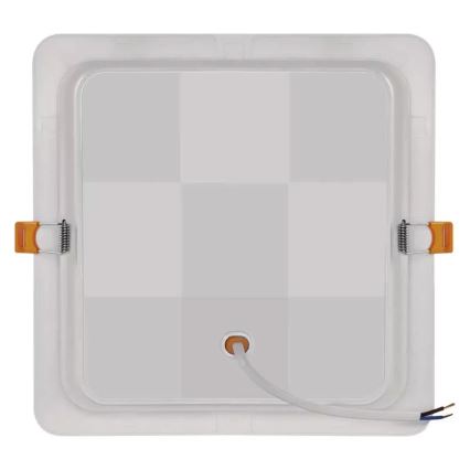 LED upotettava valo LED/24W/230V 22x22 cm valkoinen