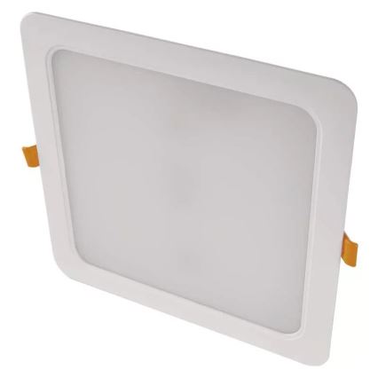 LED upotettava valo LED/24W/230V 22x22 cm valkoinen