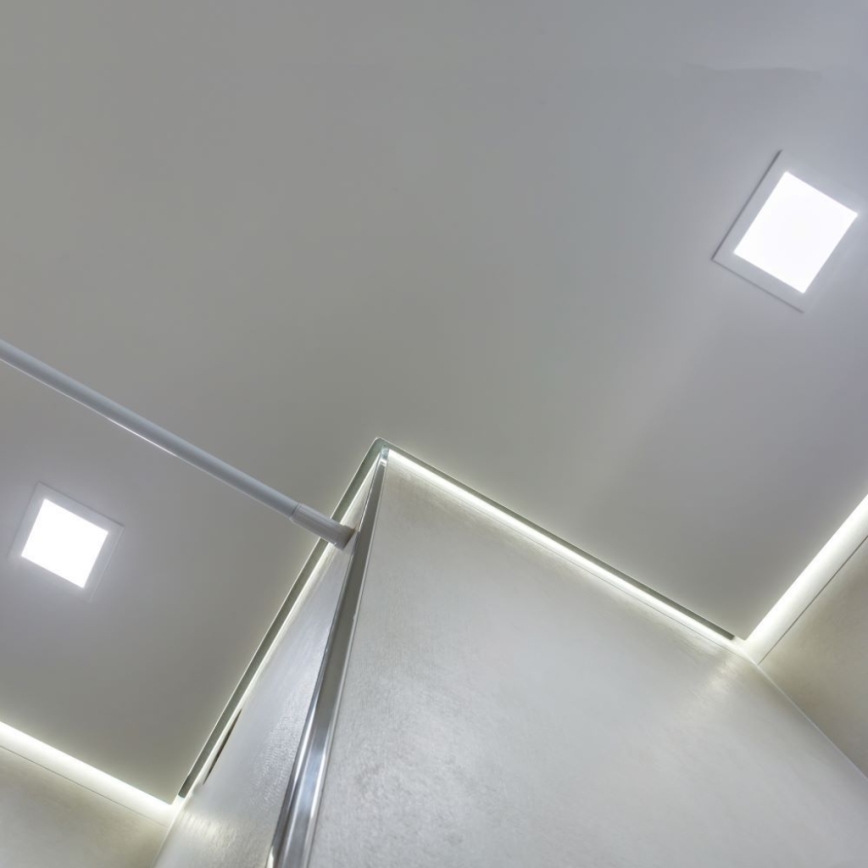 LED upotettava valo LED/24W/230V 29,5x29,5 cm 3000K valkoinen