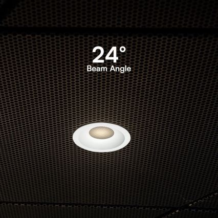 LED upotettava valo LED/24W/230V 3000/4000/6400K ø 13,5 cm valkoinen