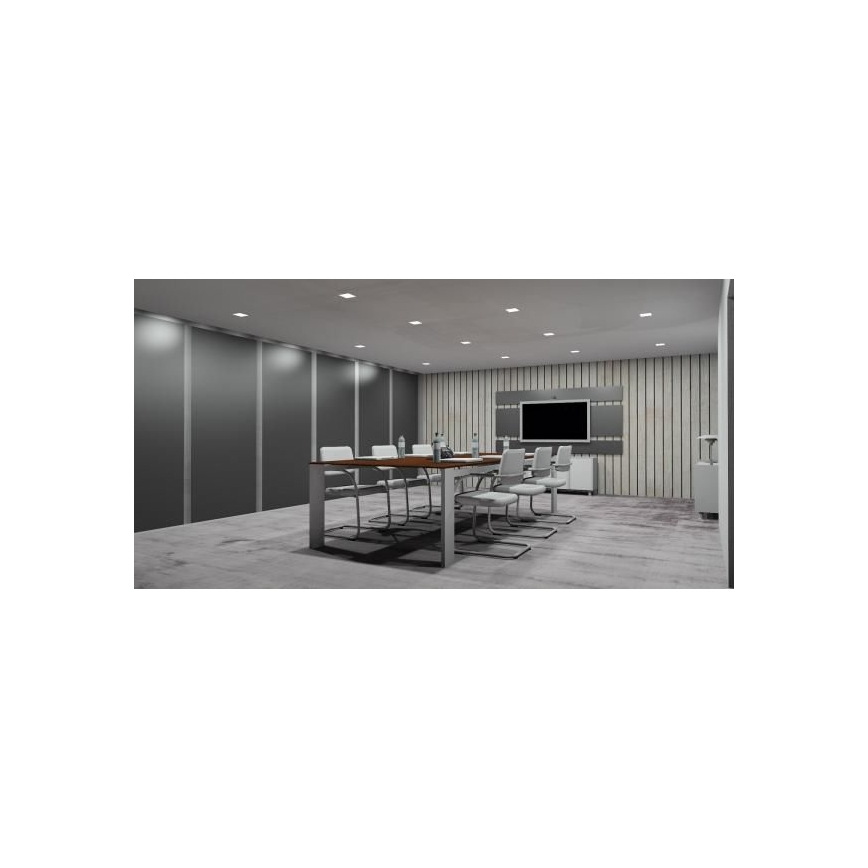 LED upotettava valo LED/6W/230V