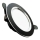 LED upotettava valo LED/7,5W/230V 4000K musta/hopea