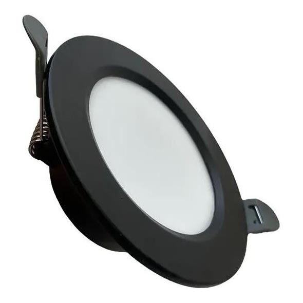 LED upotettava valo LED/7,5W/230V 4000K musta