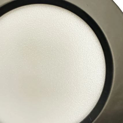 LED upotettava valo LED/7,5W/230V 4000K musta
