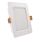 LED upotettava valo LED/9W/230V 12x12 cm valkoinen