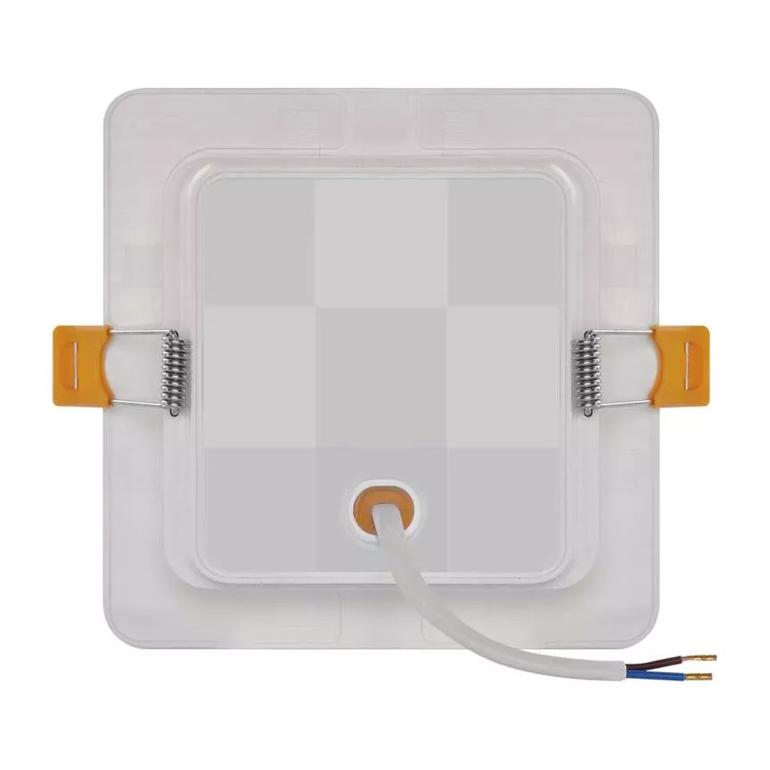 LED upotettava valo LED/9W/230V 12x12 cm valkoinen