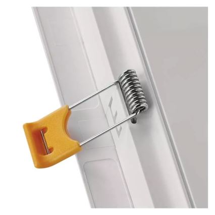 LED upotettava valo LED/9W/230V 12x12 cm valkoinen