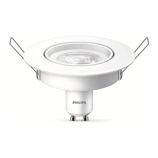 LED upotettava valo Philips 1xGU10/4,7W/230V 2700K