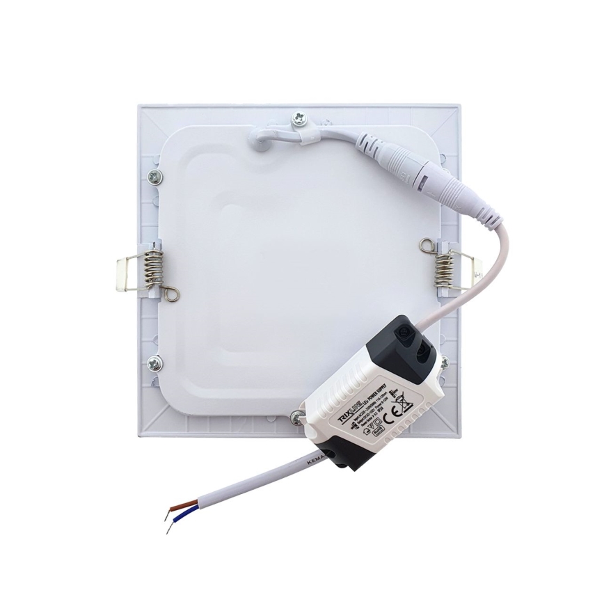 LED upotettava valo QTEC LED/12W/230V 2700K 16,8x16,8 cm