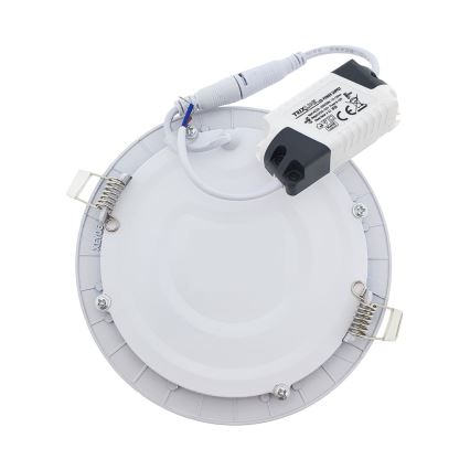 LED upotettava valo QTEC LED/15W/230V 2700K halkaisija 18,8 cm