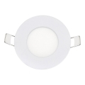 LED upotettava valo QTEC LED/3W/230V 6500K halkaisija 8,3 cm