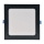 LED upotettava valo RIGEL LED/10W/230V 4000K 16,8x16,8 cm musta