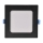 LED upotettava valo RIGEL LED/4,8W/230V 4000K 11,8x11,8 cm musta