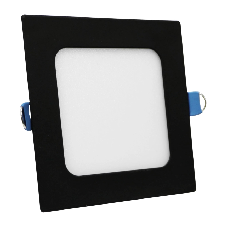 LED upotettava valo RIGEL LED/4,8W/230V 4000K 11,8x11,8 cm musta