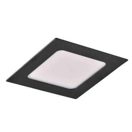 LED upotettava valo RIGEL LED/4,8W/230V 4000K 11,8x11,8 cm musta