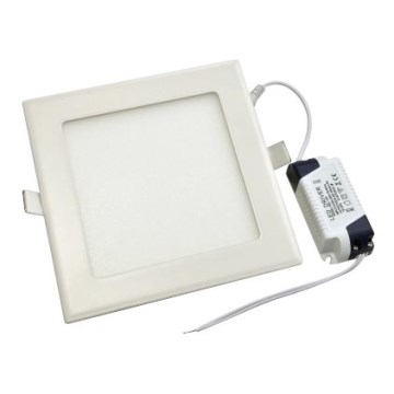 LED upotettava valo RIKI-V LED/12W/230V 175x175 mm IP40