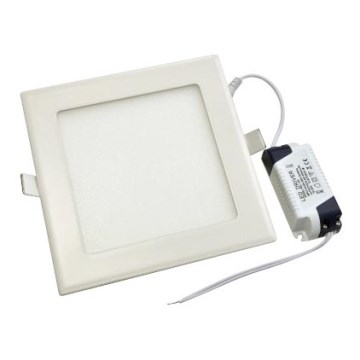 LED upotettava valo RIKI-V LED/12W/230V 175x175 mm IP40