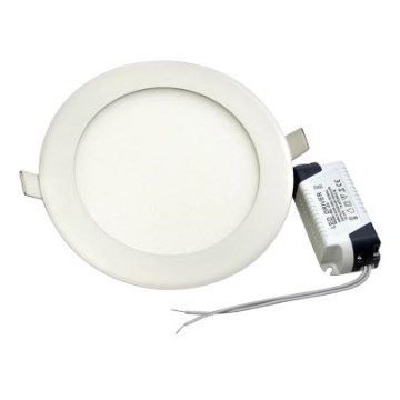 LED upotettava valo RIKI-V LED/12W/230V pr.175 mm IP40