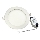LED upotettava valo RIKI-V LED/12W/230V pr.175 mm IP40