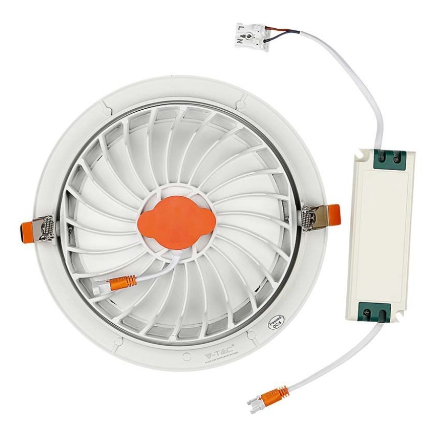 LED upotettava valo SAMSUNG CHIP LED/10W/230V 6400K