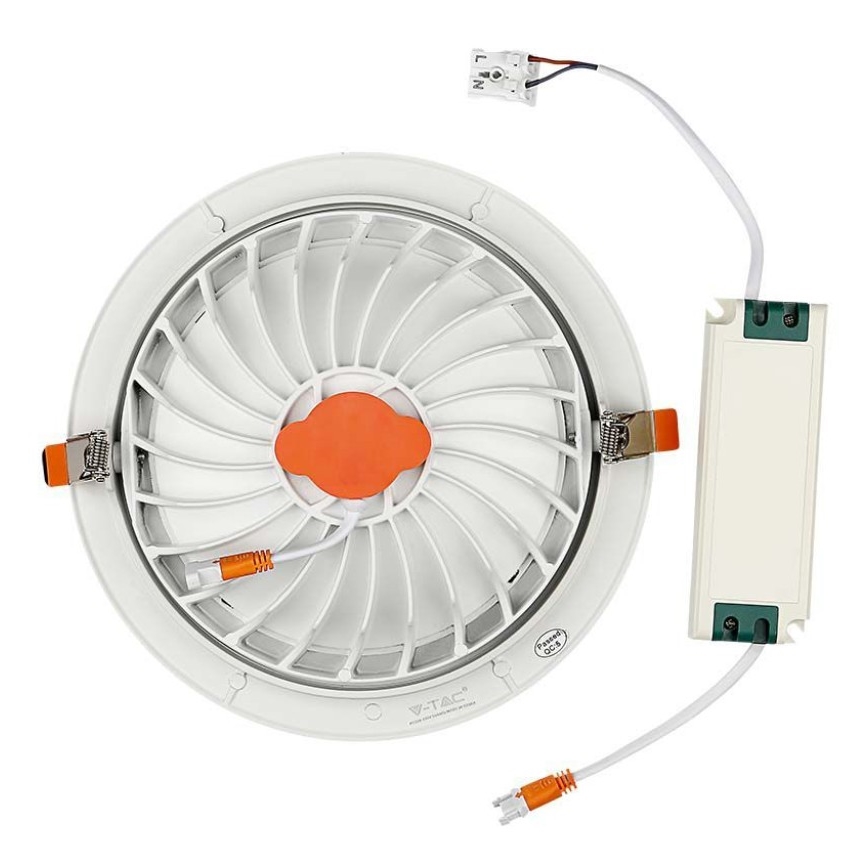 LED upotettava valo SAMSUNG CHIP LED/20W/230V 3000K