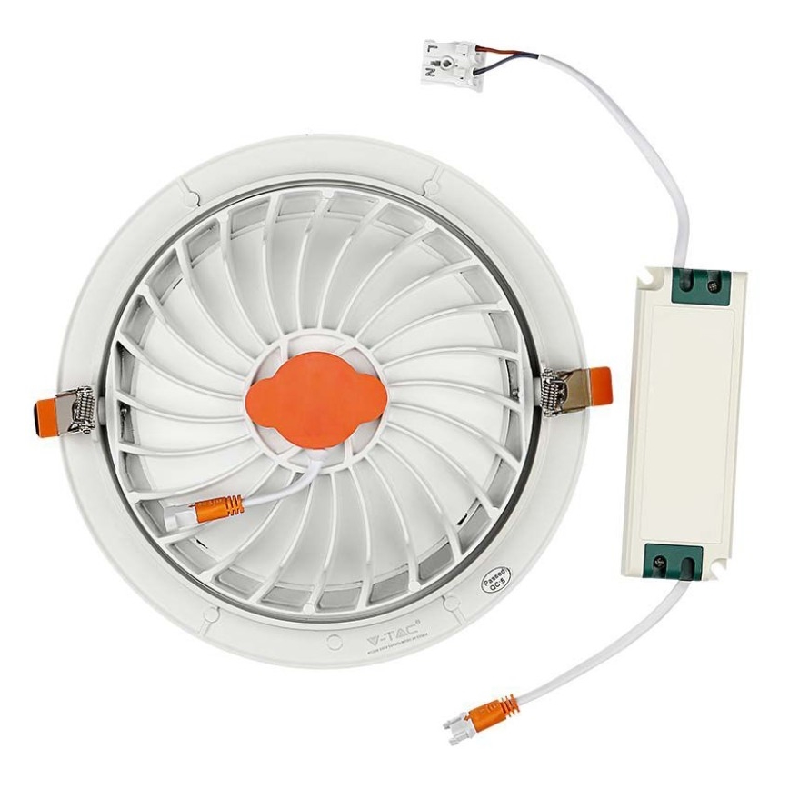 LED upotettava valo SAMSUNG CHIP LED/30W/230V 6400K