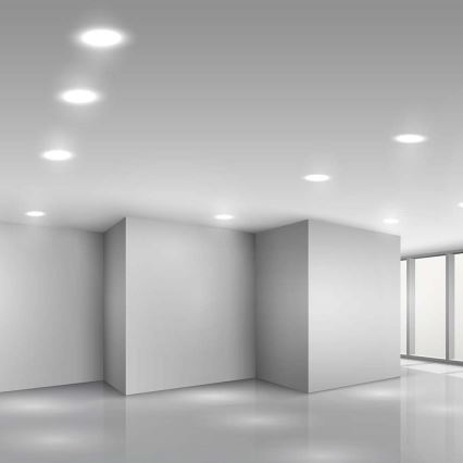 LED upotettava valo SAMSUNG CHIP LED/3W/230V 3000K halkaisija 9,5 cm valkoinen