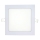 LED upotettava valo SQUARE LED/12W/230V 4200K 16,8x16,8 cm valkoinen