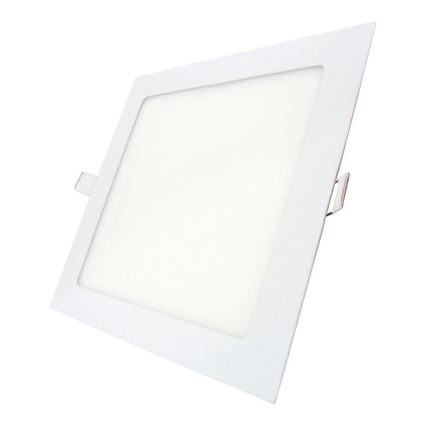 LED upotettava valo SQUARE LED/12W/230V 4200K 16,8x16,8 cm valkoinen