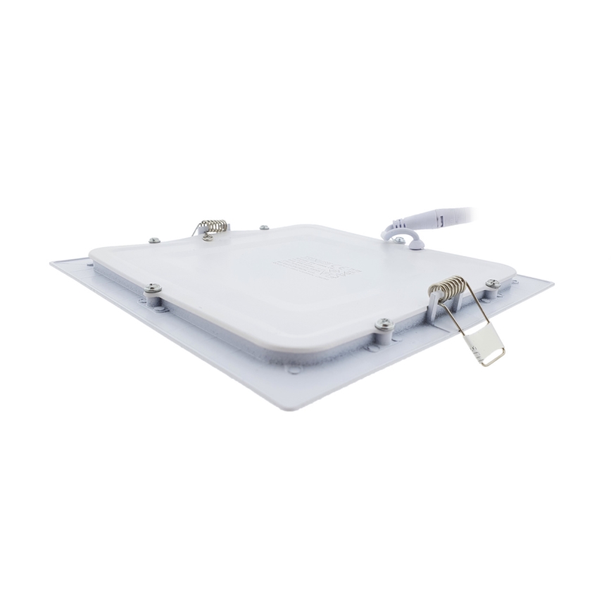 LED upotettava valo SQUARE LED/15W/230V 6500K 18,8x18,8 cm valkoinen